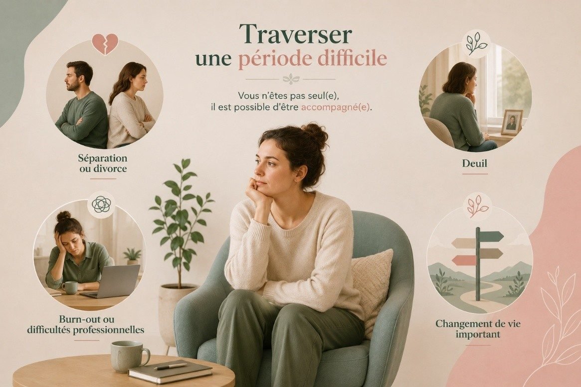 Traverser une période difficile